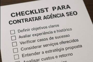 Checklist para contratar agência SEO